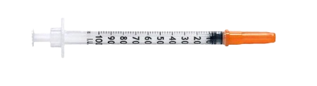 1.0ml (100 jednotek) stříkačka